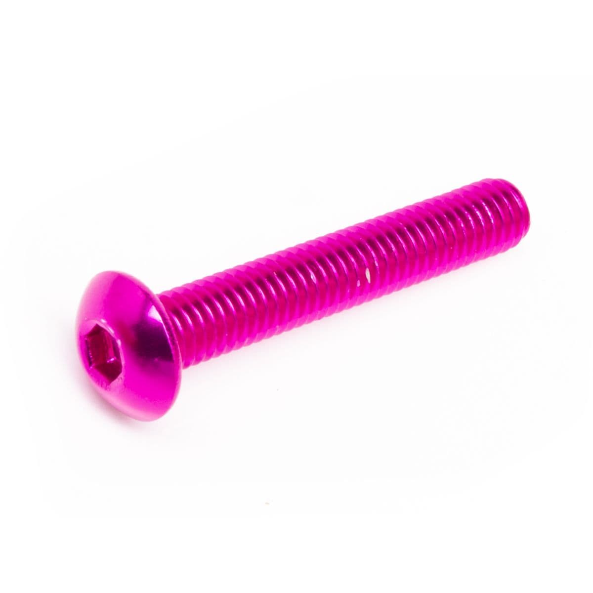 Most - Vis M5x30 Most Tête Bombée Aluminium Rose