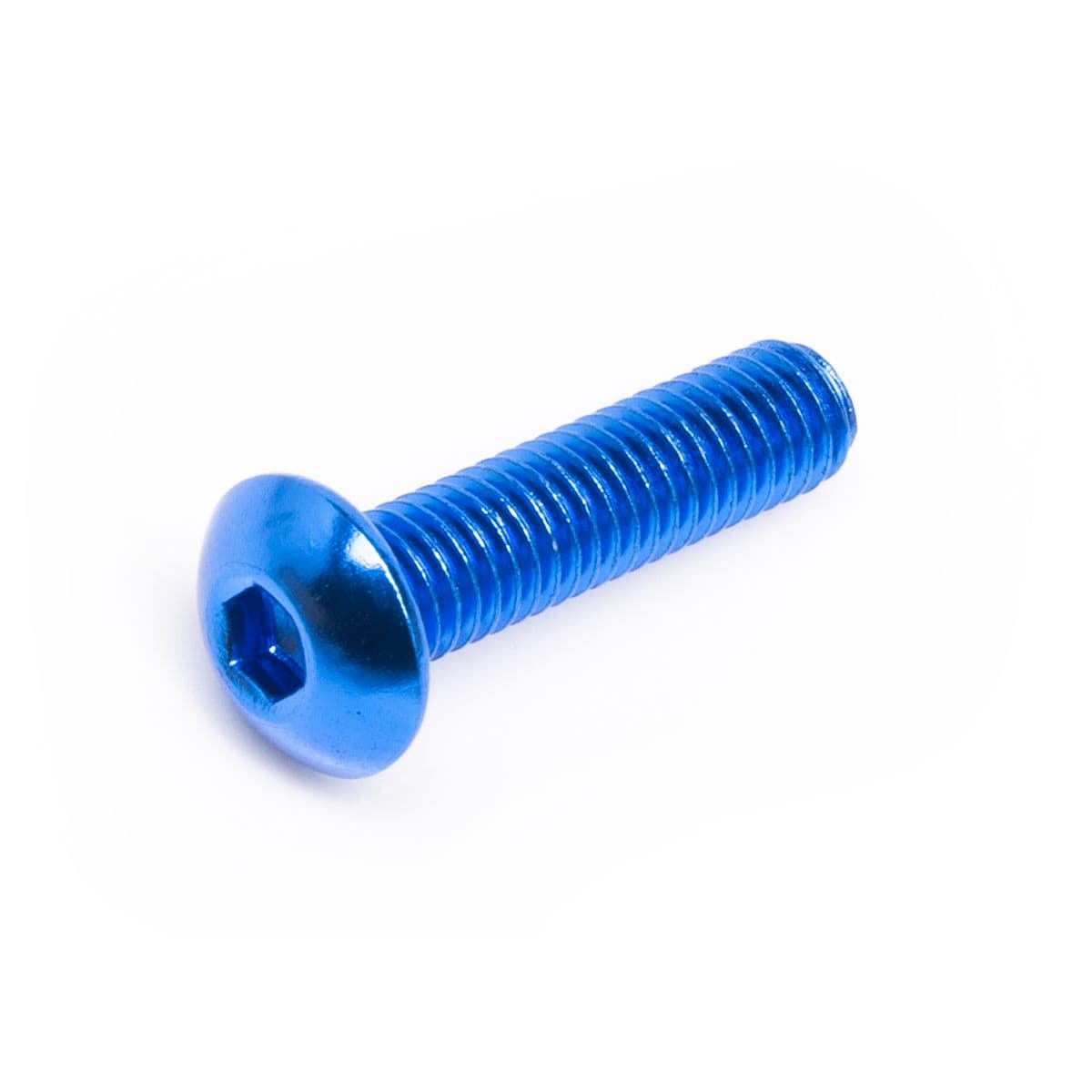 Most - Vis M5x20 Most Tête Bombée Aluminium Bleu