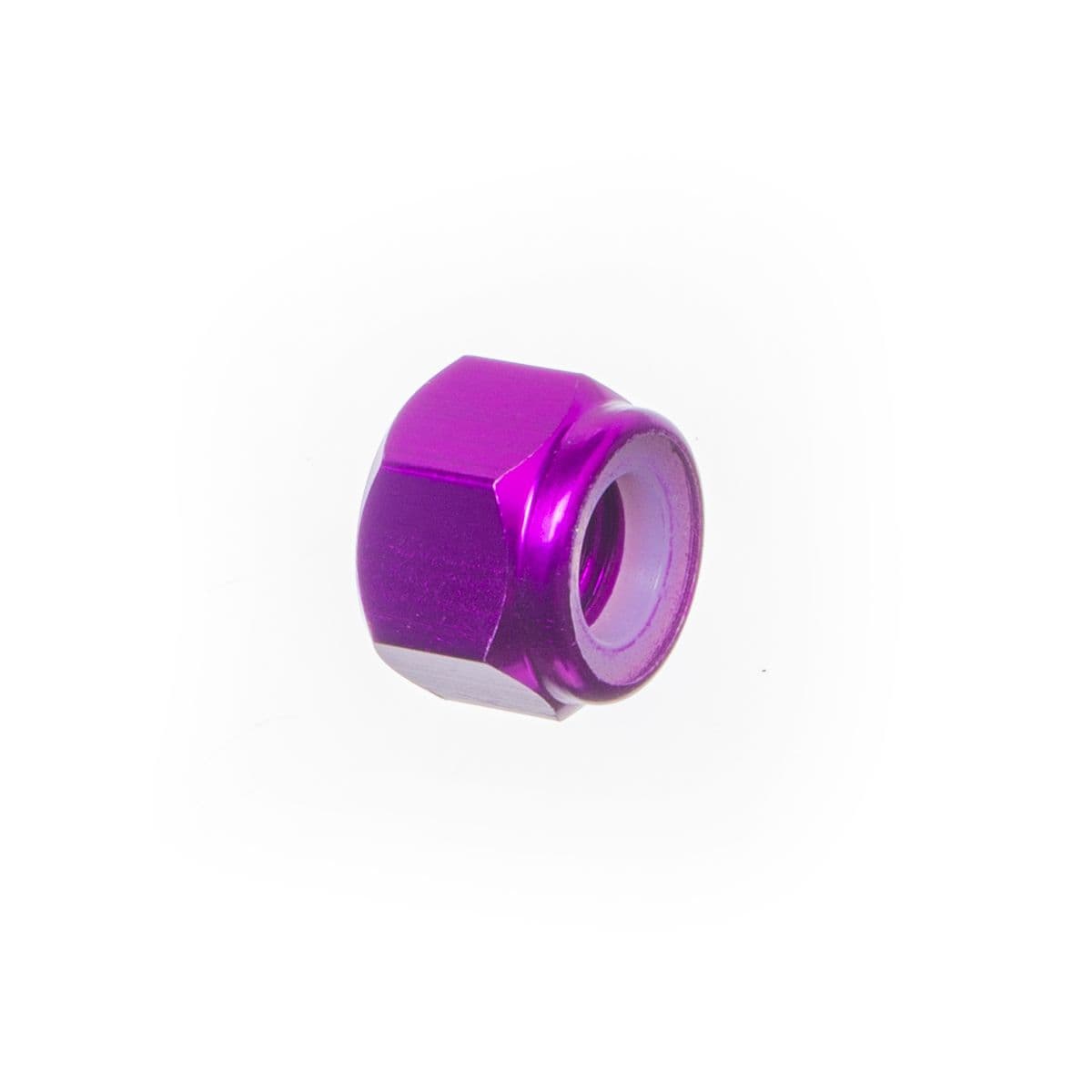 Most - Ecrou Freiné Nylstop M8 Most Aluminium Violet Din 985