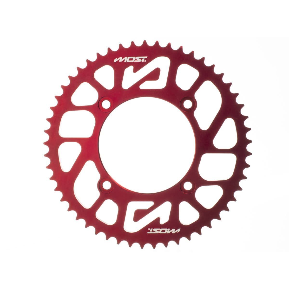 Most - Couronne Alu Most 428 - 53 Dents Beta Rr Rouge