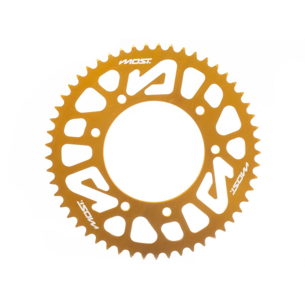 Most - Couronne Alu Most 420 - 53 Dents Derbi Drd Pro Or