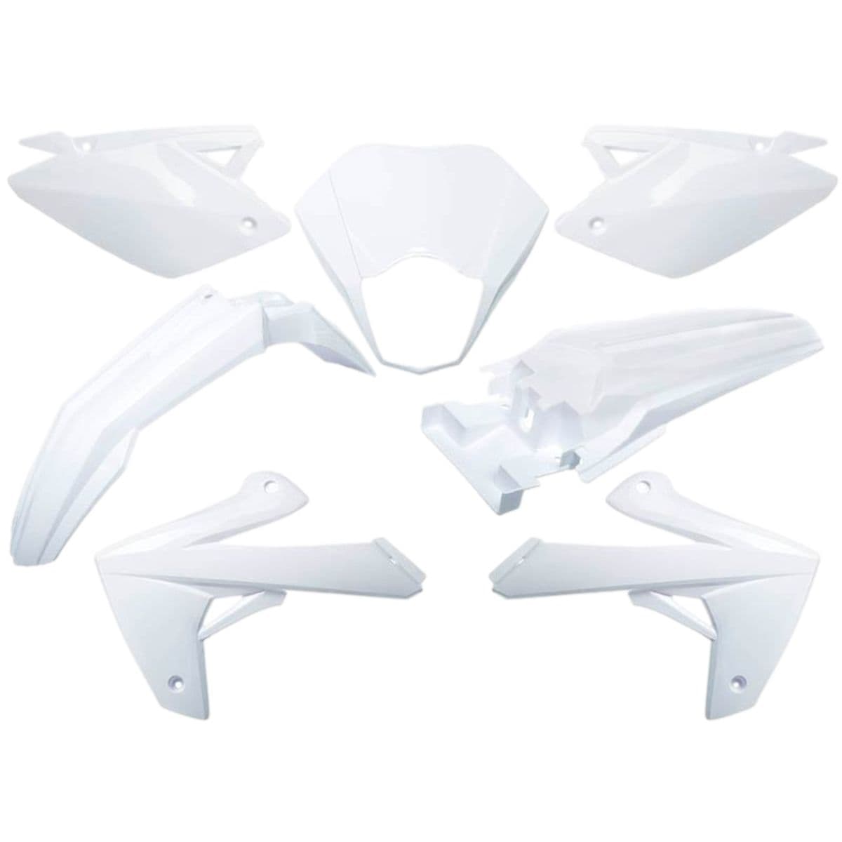 Watts - Kit Carénage Watts Rieju Mrt Et Mrt Pro Blanc