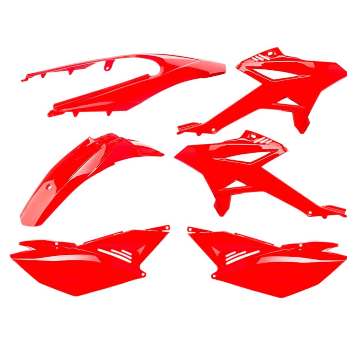 Watts - Kit Carénage Watts Beta Rr Après 2012 Rouge 6 Pièces