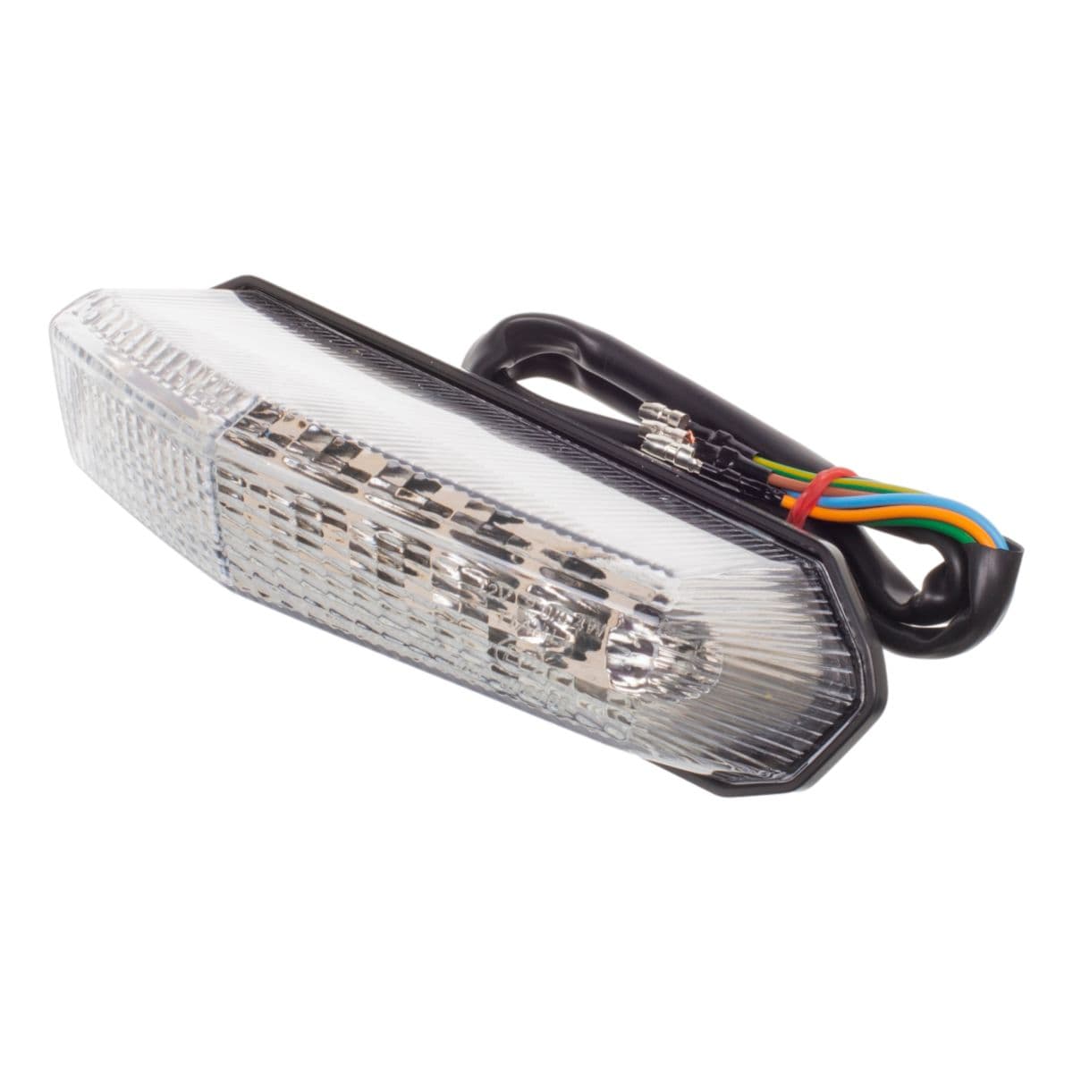 Watts - Feu Arrière Derbi Transparent À Led Avec Clignotants Intégrés