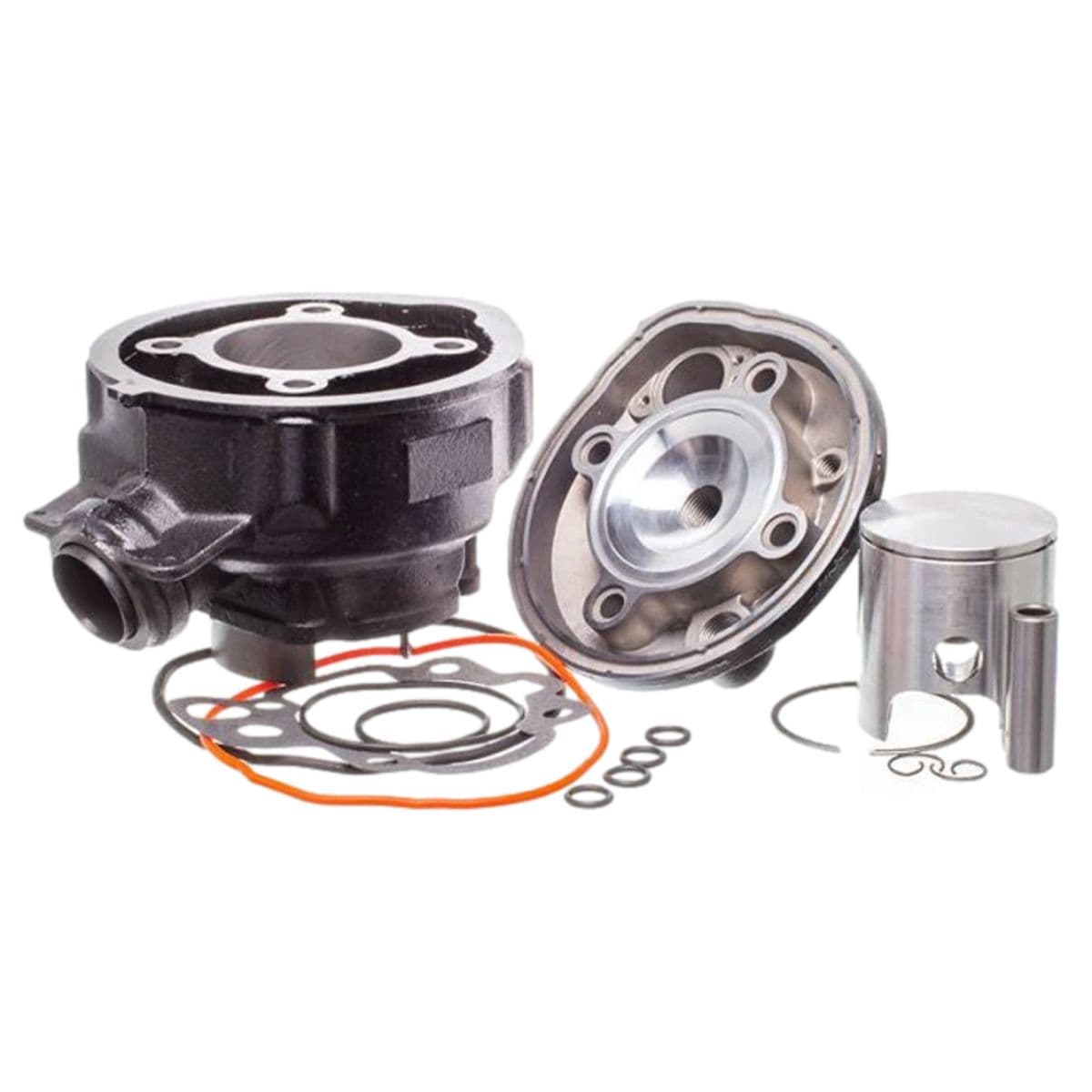 Wm - Kit Cylindre 74cc Wm Noir Minarelli Am6