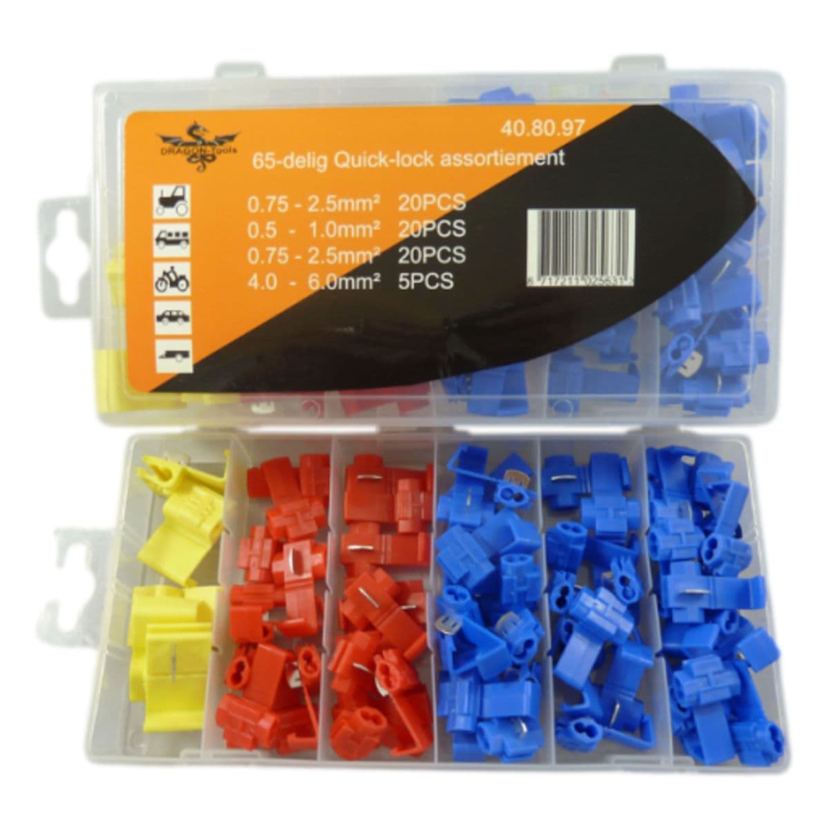 Adaptable - Coffret De 65 Connecteurs Rapides