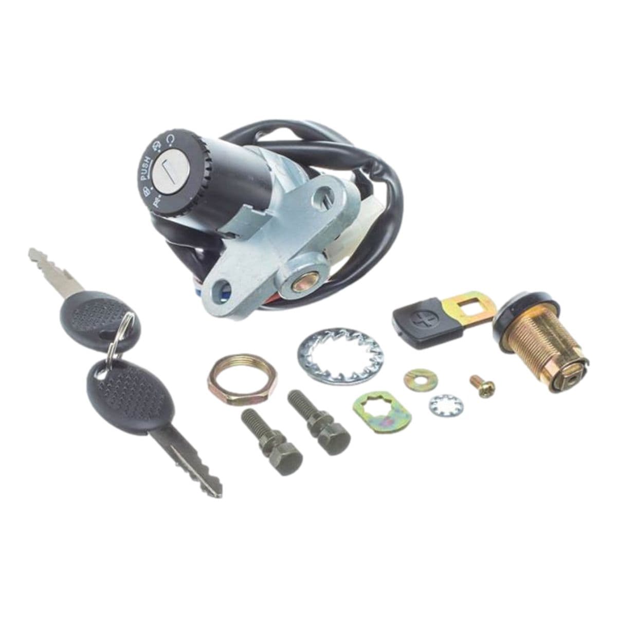 Watts - Kit Serrures Watts Derbi Senda Aprilia Rx Sx Gilera Smt Rcr 50cc
