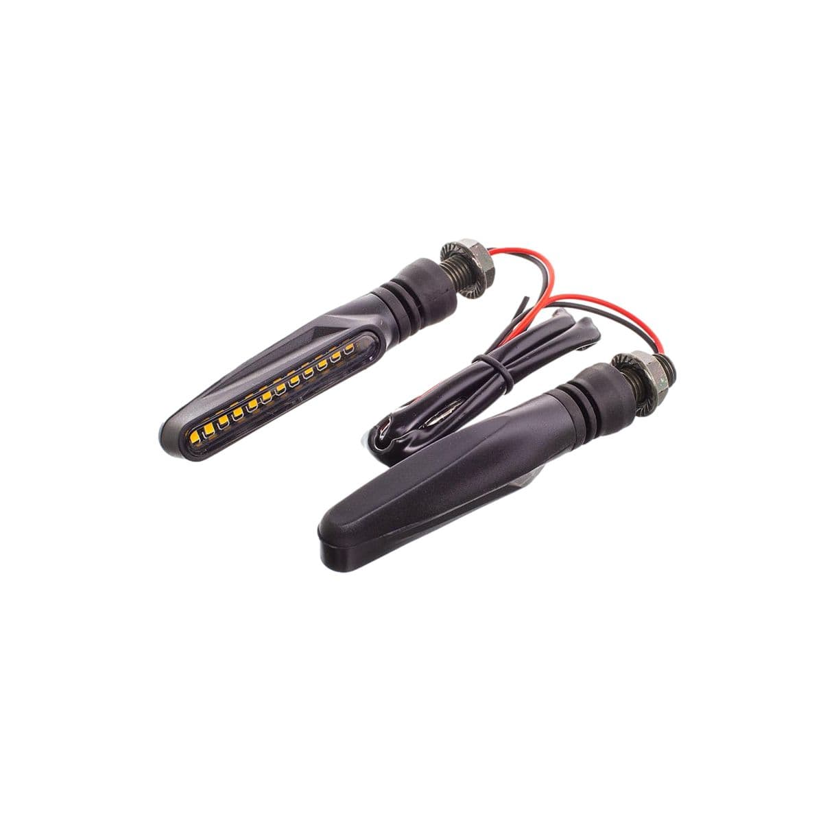 Adaptable - Clignotants Led 11 Cm Noir (paire)