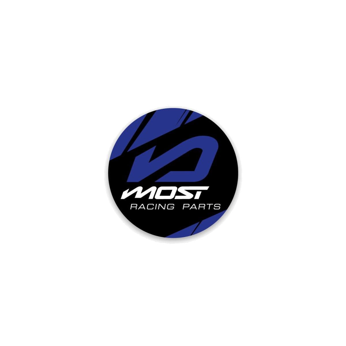 Most - Autocollant Most Rond Bleu