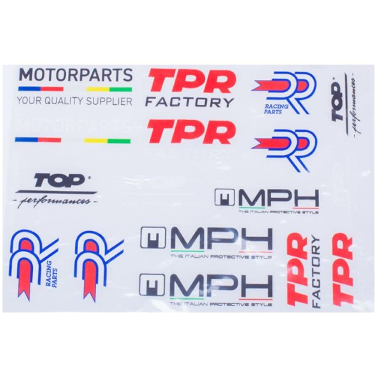 Top Performances - Planche Stickers Top Performances