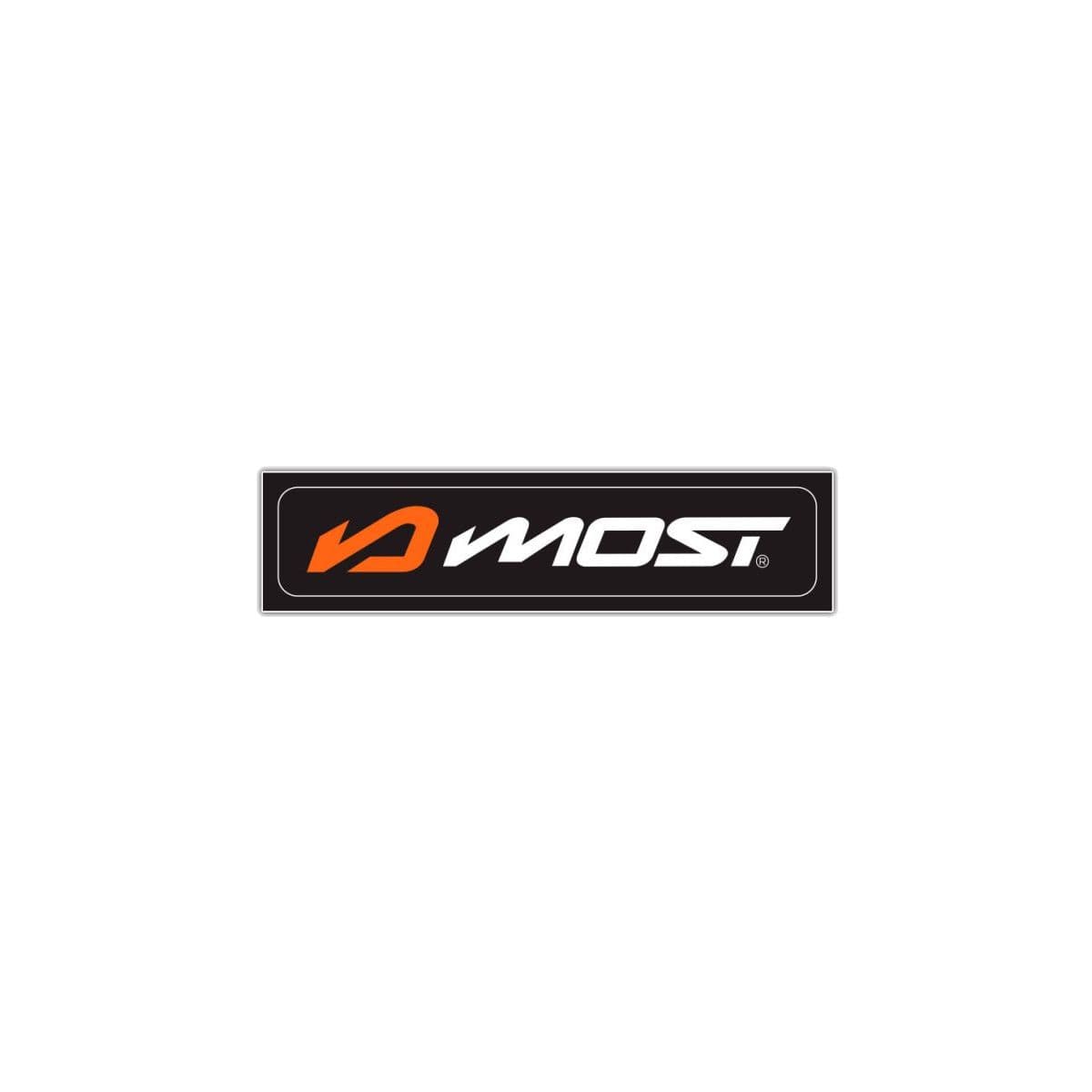 Most - Autocollant Most 8,46x1,72 Orange