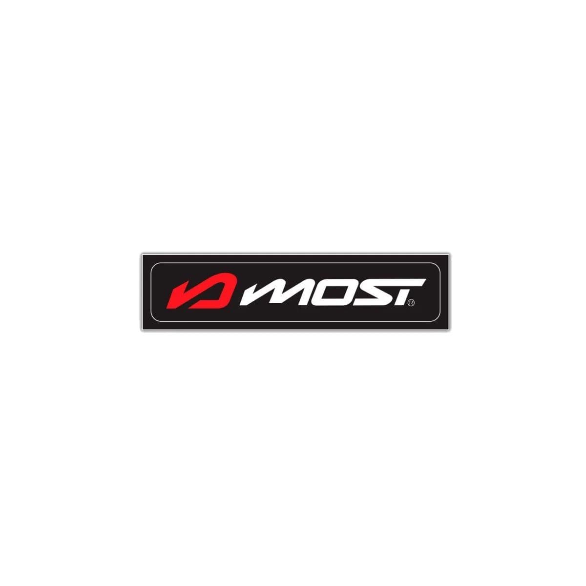 Most - Autocollant Most 8,46x1,72 Rouge