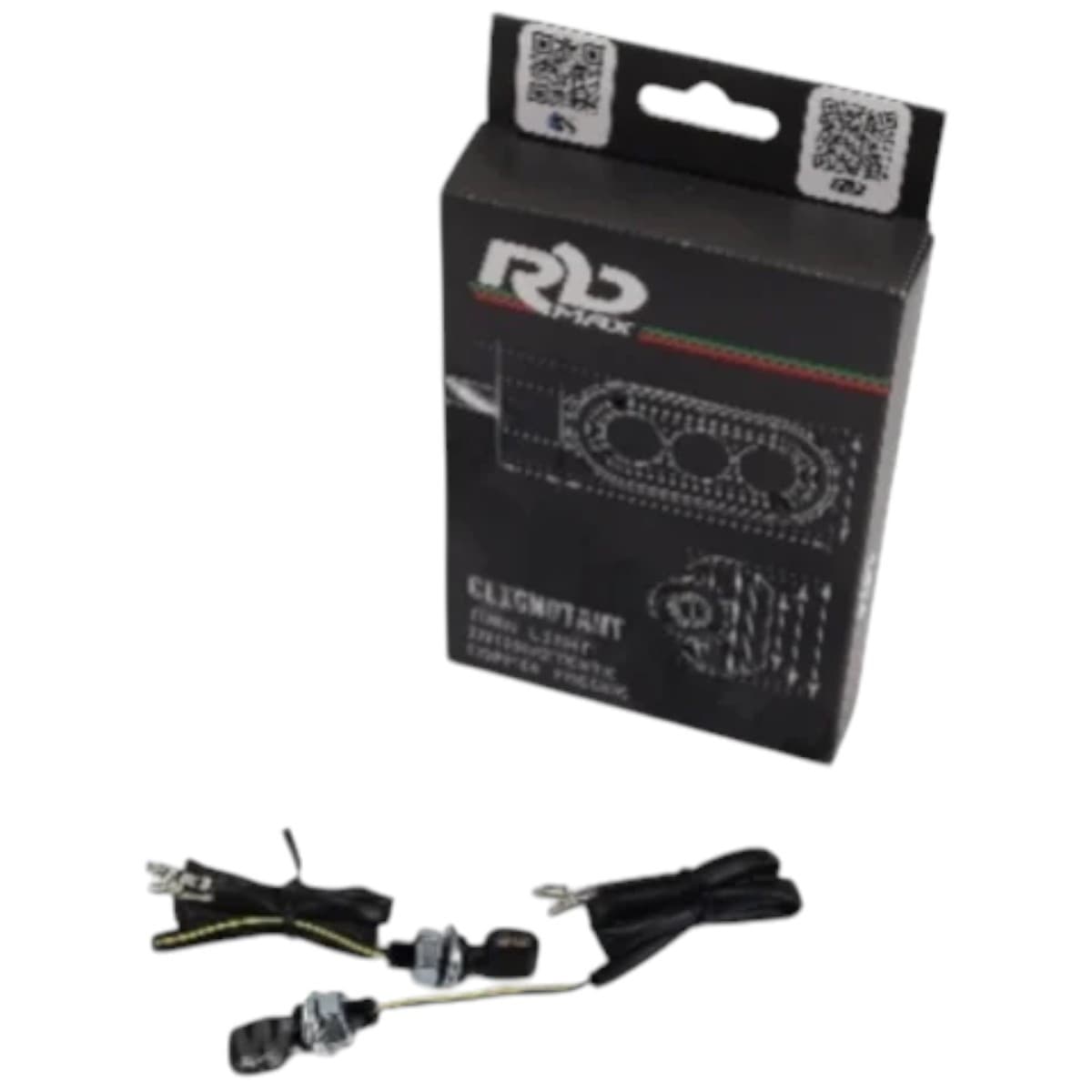 Rbmax - Paire De Clignotants Leds Rb Max Rubis Homologué Noir