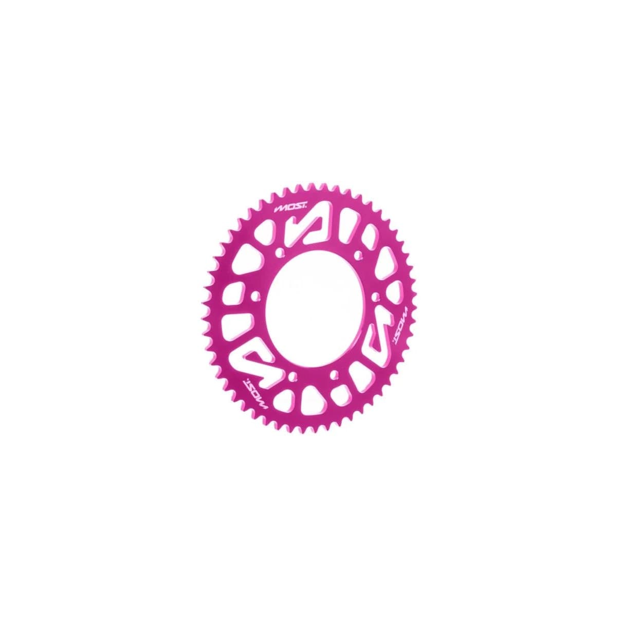 Most - Couronne Alu Most 420 - 53 Dents Derbi Drd Pro Rose