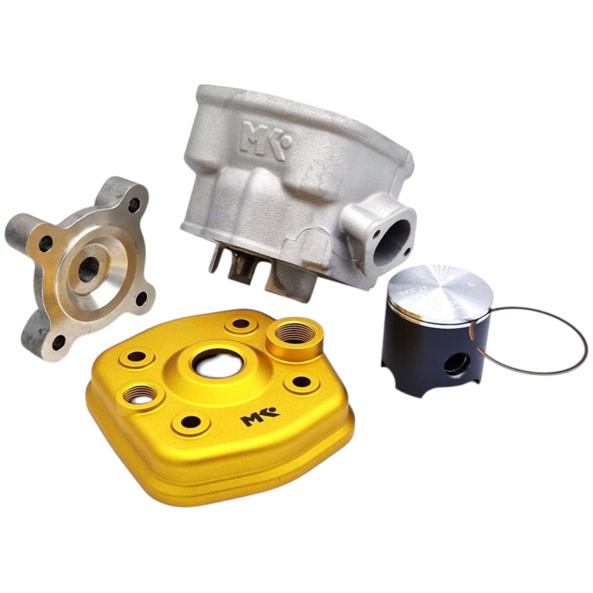 Metrakit - Cylindre Derbi Euro 3 Pro 4 Aluminium Avec Culasse Cnc