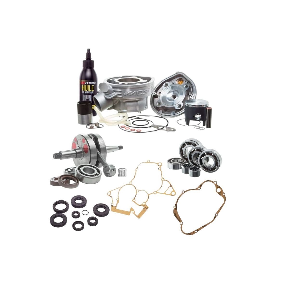 Most - Pack Moteur Most Et Terzo Pour Minarelli Am6 80cc
