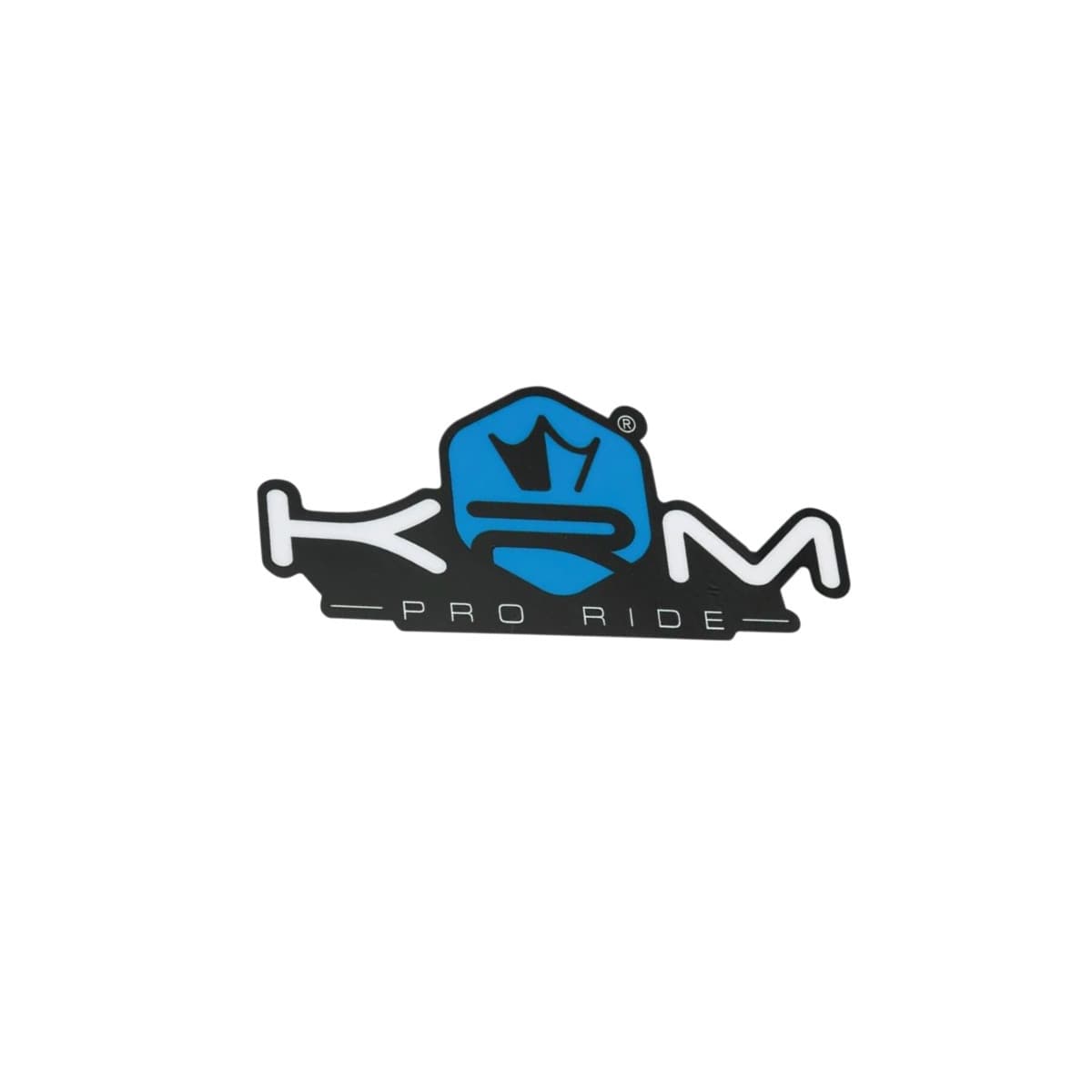 Krm Pro Ride - Autocollant Krm Pro Ride 80x40 Mm Bleu
