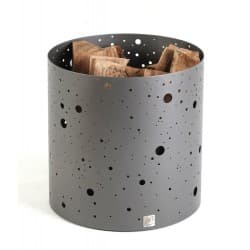 Porte-bûches design pour stocker le bois près du feu - VOIE LACTEE Accessoires & Stockage