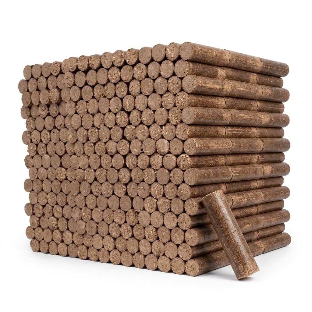 BoisExpress — Bois densifié Feuillus Palette de 1 tonne Tradition Bois