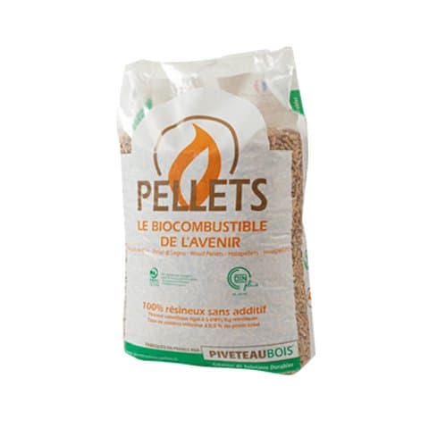 Palette Pellets Piveteau - 66 Sacs de 15 kg - 100% Résineux Premium