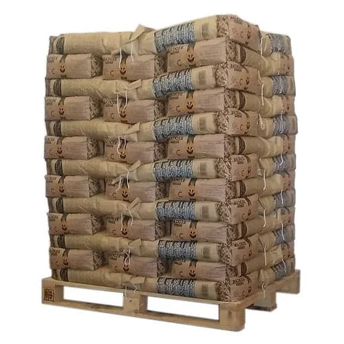 Granulés de bois HP+ Piveteau – Palette - Palette 104 sacs de 10 kg (1 040 kg)