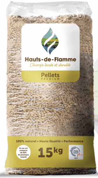 Pellets Haut - de - Flamme 66 SACS – 15kg - zone3