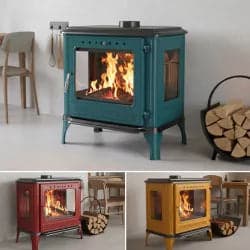Poêle à bois Onyx Pop - 10 kW
