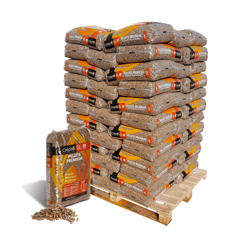 Crépito Premium Pellets – DINplus & NF zertifiziert