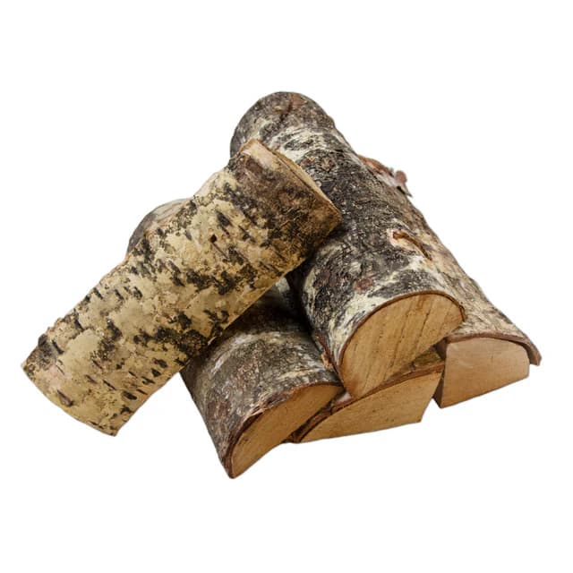 Netzakken berken haardhout