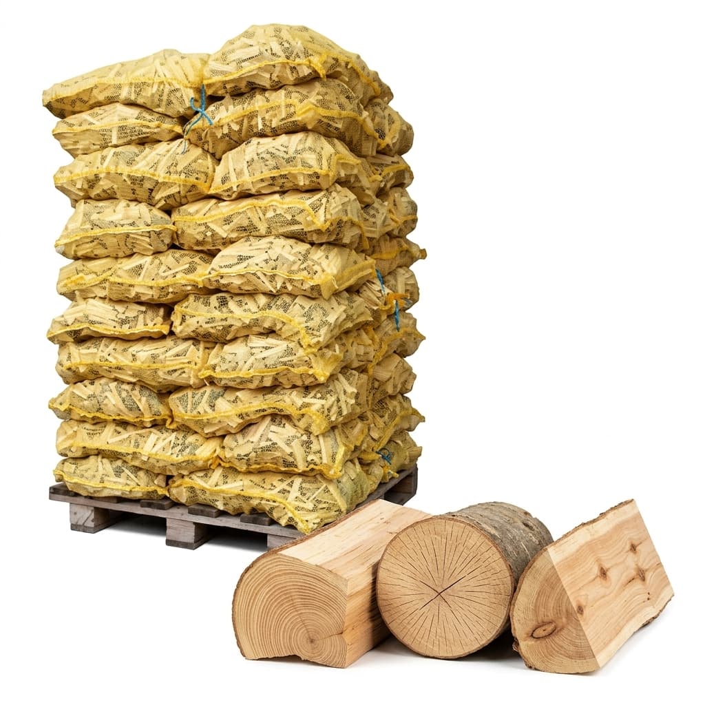 BoisPasCher — 50 Filets Bois d'Allumage Tendre 8cm Promo