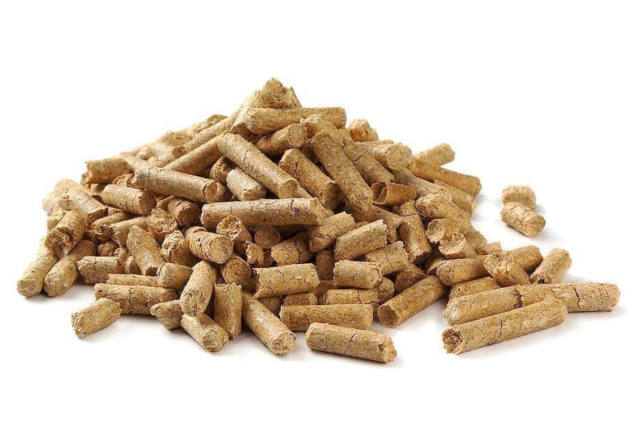 Granulés De Bois En Vrac Par Tonne