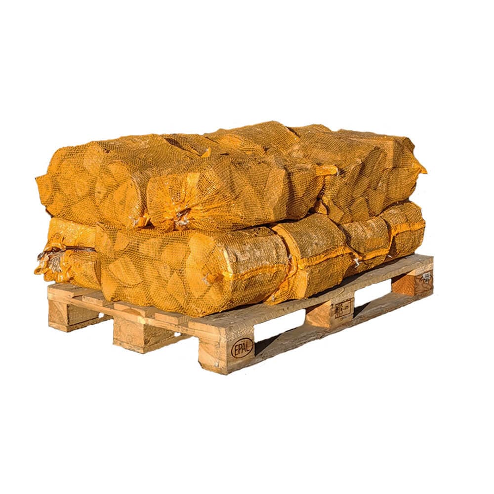 12 grands sacs à filet - bouleau
