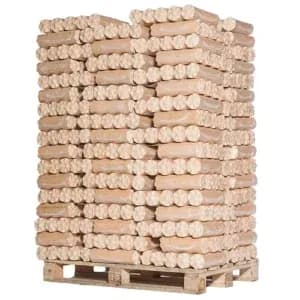 Bois densifié — 100 % résineux — palette de 960 kg