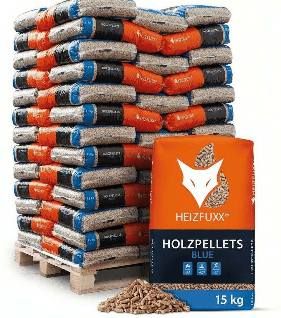 Heizfuxx Blue Holzpellets ENplus A1 975 kg | Bouezou