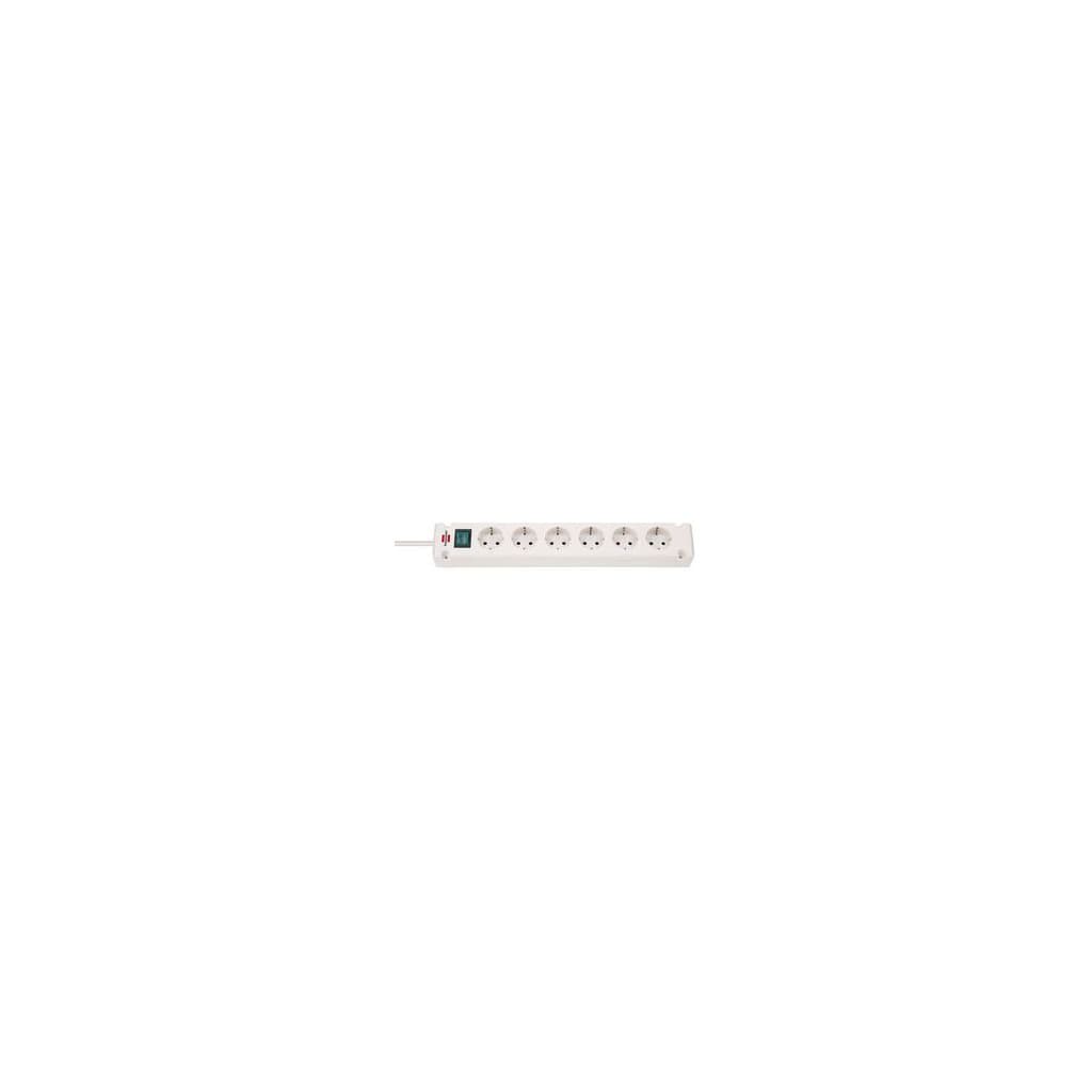 Multiprise 6 voies - Blanc TYPE F - 1150650326 | Nedis