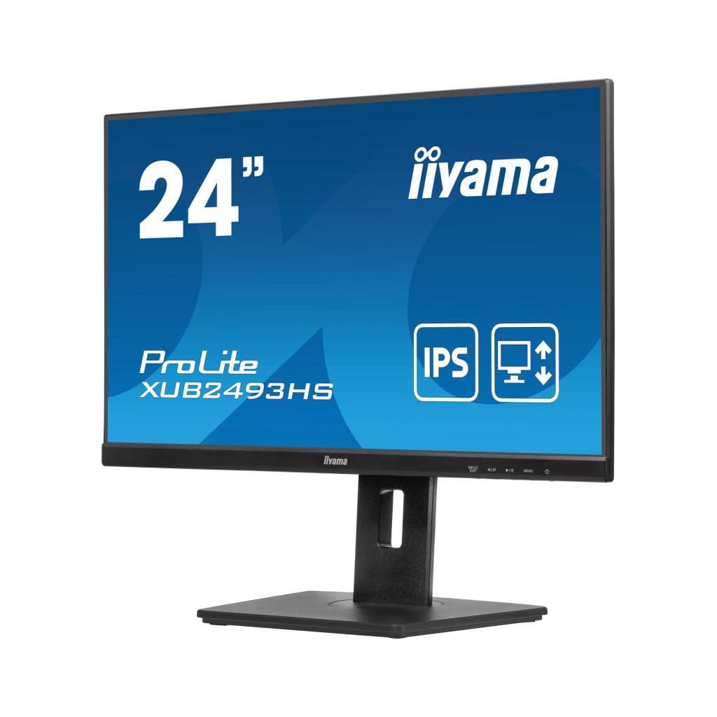 iiyama ProLite XUB2493HS-B6 écran plat de PC 60,5 cm (23.8") 1920 x 1080 pixels Full HD LED Noir