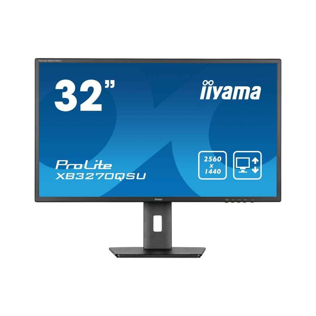 iiyama ProLite XB3270QSU-B1 écran plat de PC 80 cm (31.5") 2560 x 1440 pixels Quad HD LED Noir