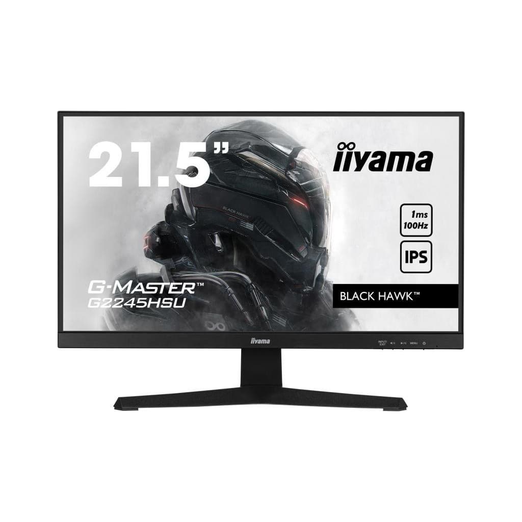 iiyama G-MASTER G2245HSU-B2 écran plat de PC 54,6 cm (21.5") 1920 x 1080 pixels Full HD LED Noir