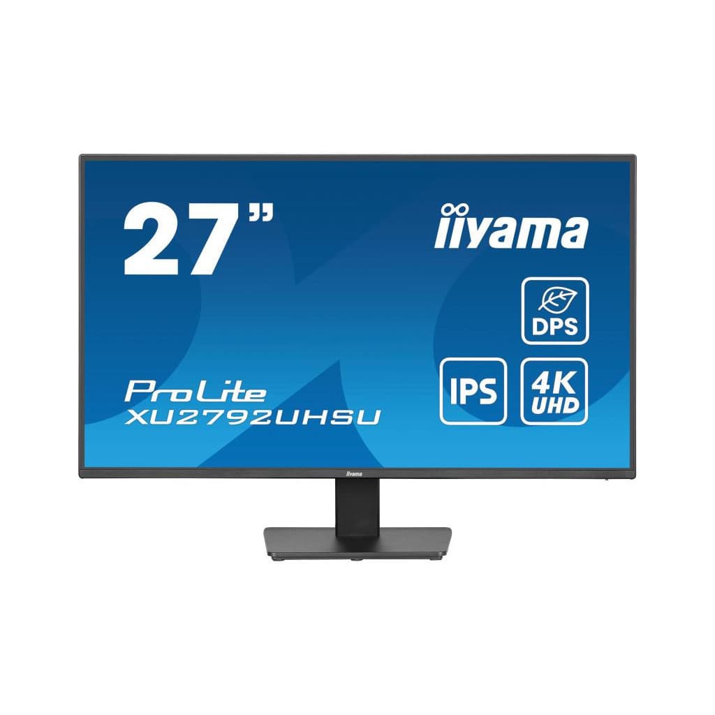 iiyama ProLite XU2792UHSU-B6 écran plat de PC 68,6 cm (27") 3840 x 2160 pixels 4K Ultra HD LED Noir