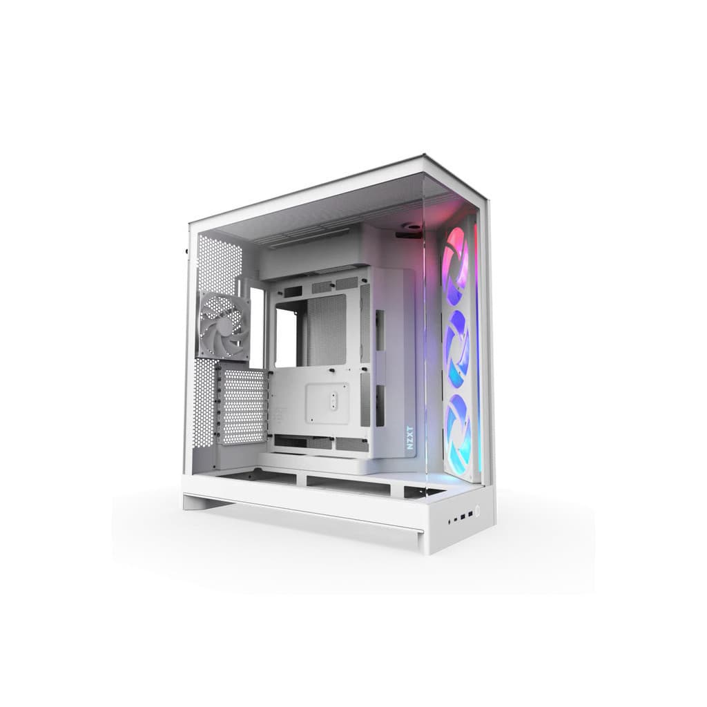 NZXT H9 Flow RGB - All White