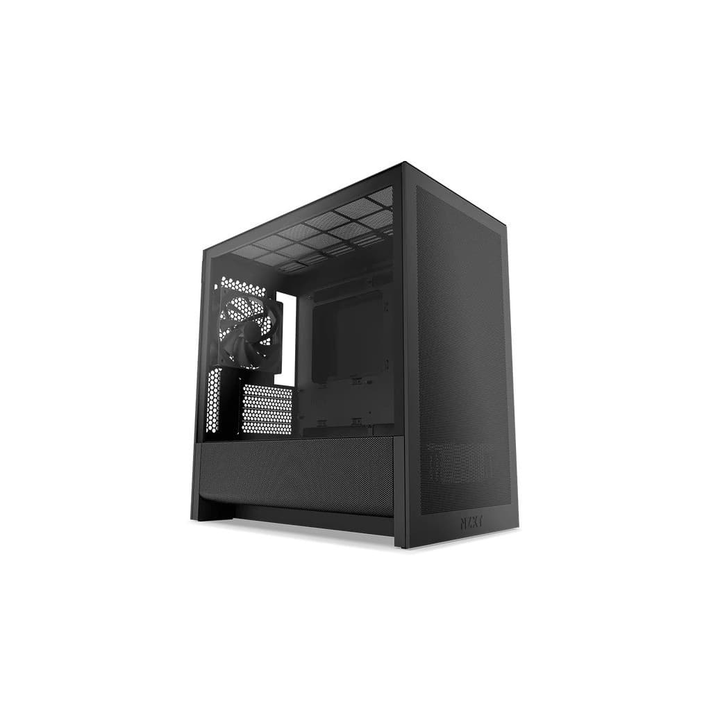 NZXT H3 Flow micro-ATX Mid-tower Case - All Black Color