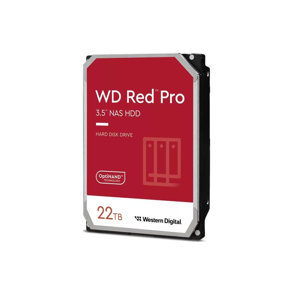 Western Digital Red Pro disque dur 22 To 7200 tr/min 512 Mo 3.5" Série ATA III