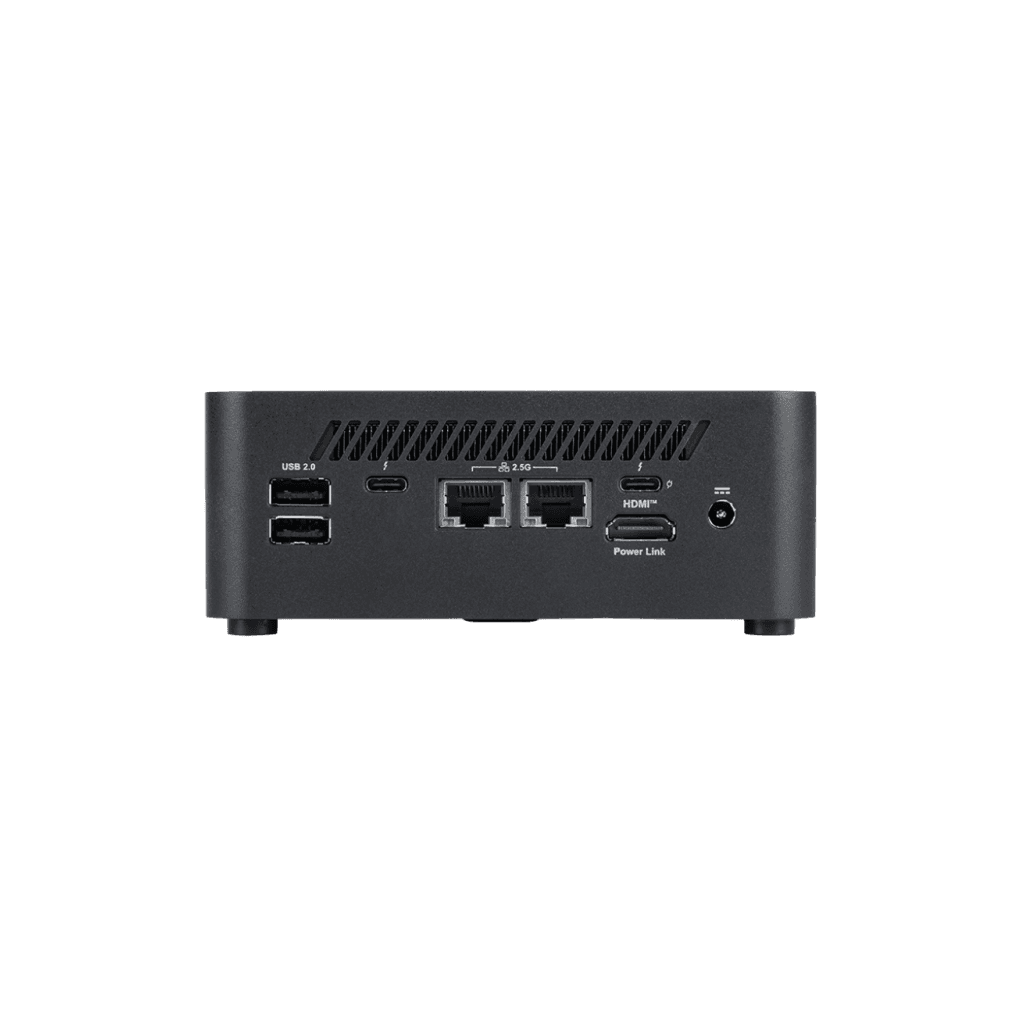 MSI Cubi NUC AI+ 2MG-007EU Copilot+ PC Intel Core Ultra 9 288V 32 Go LPDDR5x-SDRAM 1 To SSD Windows 11 Pro Mini PC Noir