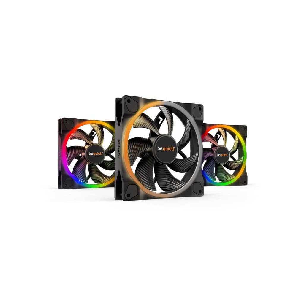 BE QUIET! LIGHT WINGS 140mm PWM Triple-Pack