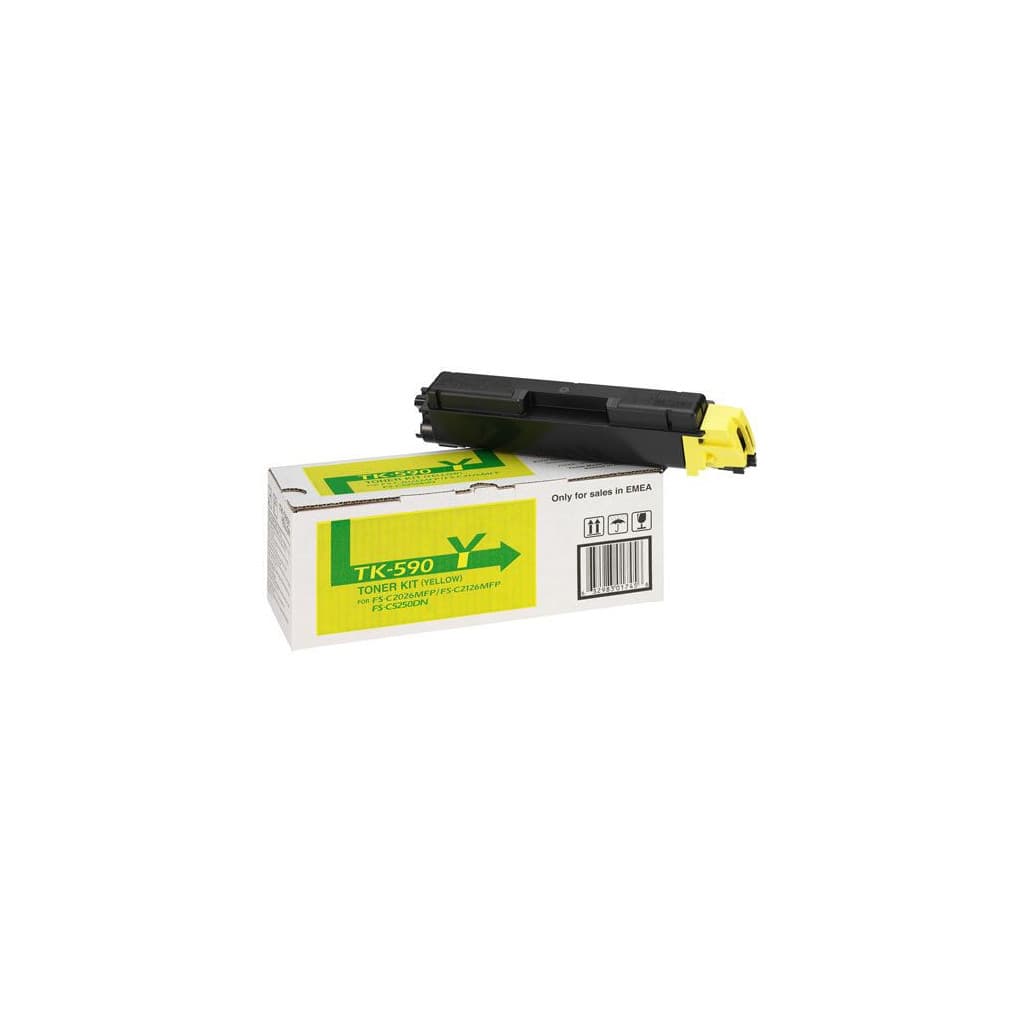 Toner Jaune TK-590Y - 1T02KVANL0 | Kyocera