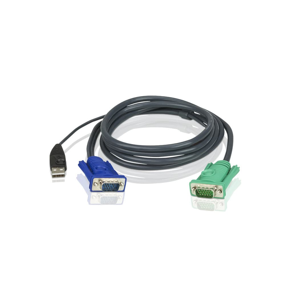 Câble KVM 2L-5205U 5m# - 2L5205U | Aten