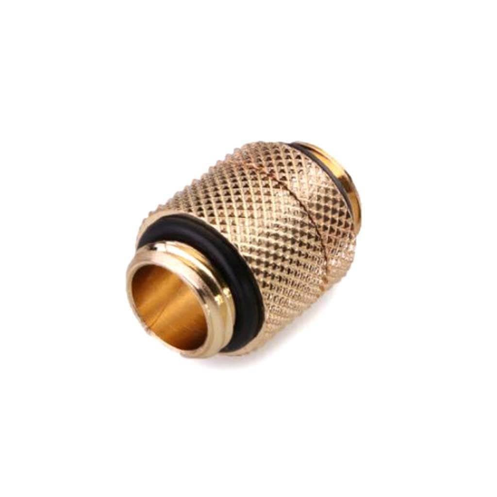 Raccord Mâle - Mâle droit or - 14mm - BDTSOSG | CONSTRUCTEUR