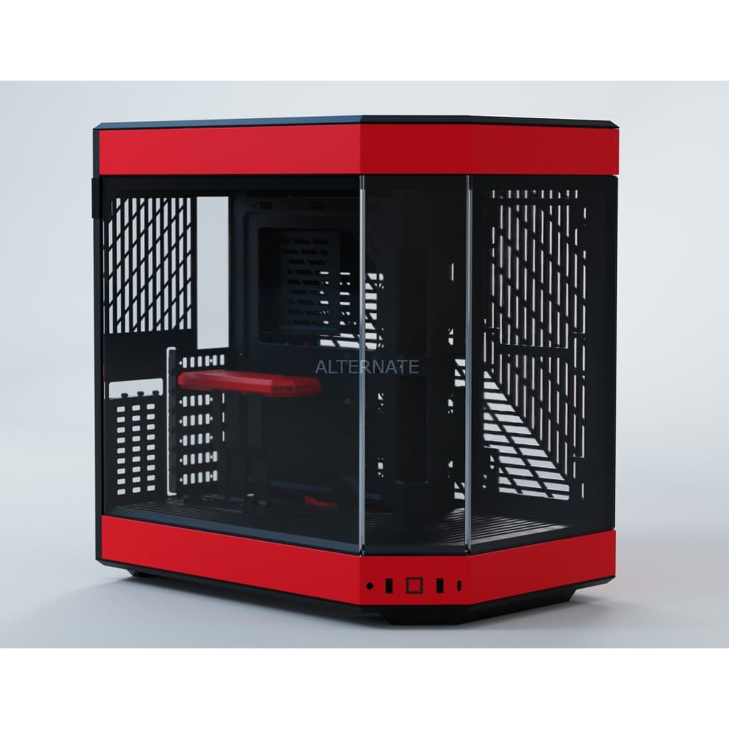 Y-60 Rouge - MT - Sans alim - ATX - CSHYTEY60BR | Hyte