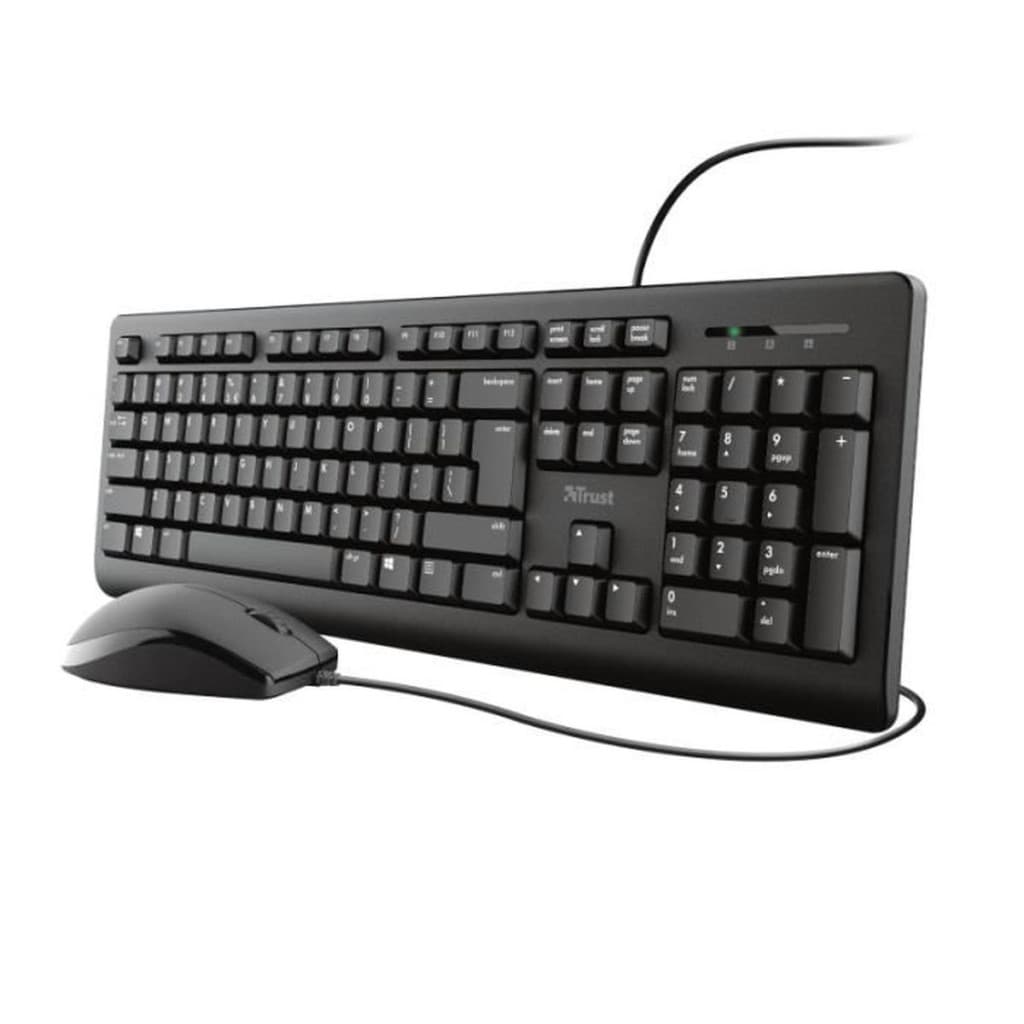 Primo - Clavier - Souris - Noir - Filaire - 23993 | Trust
