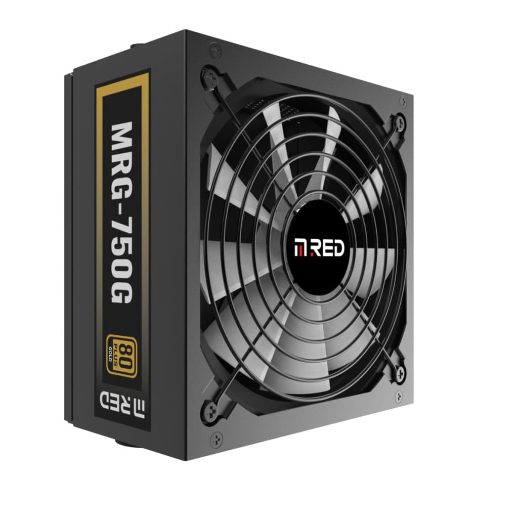 ATX 750W - 80 + GOLD - F.Mod - MRG-750G - MRG750G | M.RED